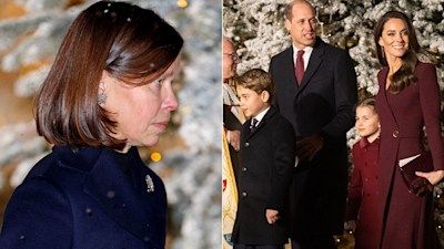 The Queen's niece Lady Sarah Chatto joins royal family as she supports Princess Kate's special moment