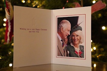 King Charles and Queen Consort Camilla's 2022 Christmas card