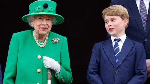 Prince George surprises the late Queen in hilarious old video