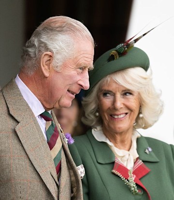 King Charles and Queen Consort Camilla at the Braemar Games 2022