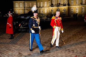prince joachim arrives on his own for 2023 new year gala dinner in copenhagen