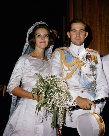 Trivdaily - Prince Pavlos And Princess Marie-Chantal Make Big Decision Following Royal Death 61 King Constantine Of Greece And Queen Anne-Marie On Their Wedding Day
