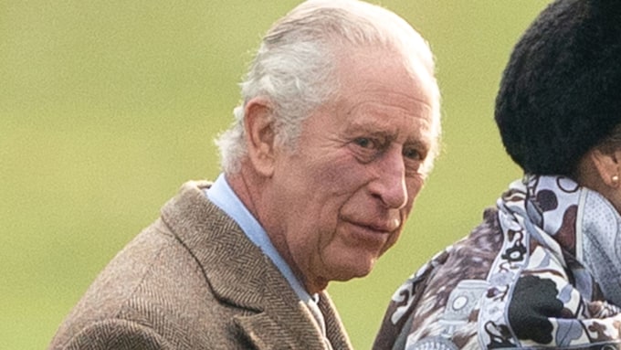 king charles pictured at church in sandringham