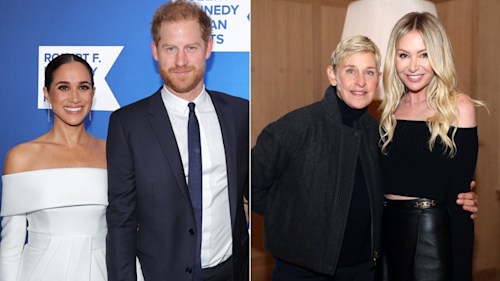 Ellen DeGeneres and Portia De Rossi host star-studded vow renewal alongside Meghan Markle, Prince Harry, Kris Jenner, and more