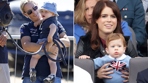 Zara Tindall and Princess Eugenie's sons share this touching connection