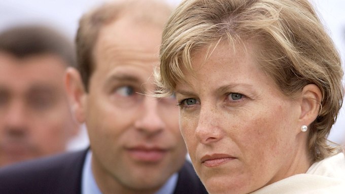 Sophie, Countess Of Wessex, With A Serious Expression, Watching The Natwest Island Games, Ramsey, Isle Of Man