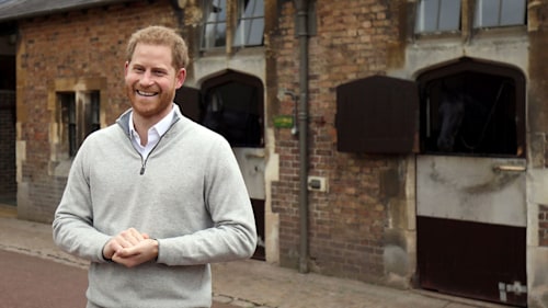 WATCH: The time Prince Harry thanked the Queen's horses after happy news