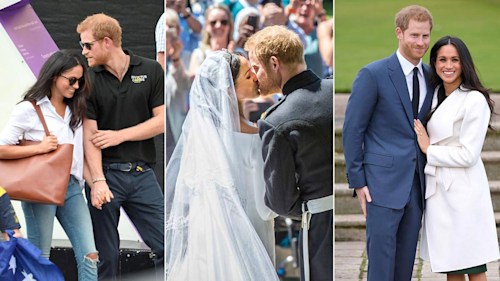 8 of Prince Harry and Meghan Markle's most romantic moments in public