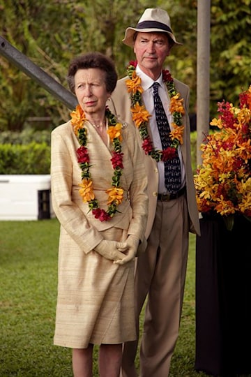 Princess Anne and her husband’s travel companion on Valentine’s trip ...