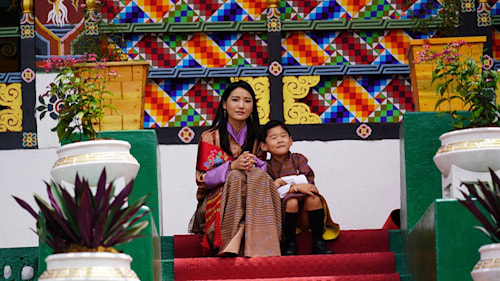 Queen Jetsun Pema's son prepares for royal future with solo outing at age of 7