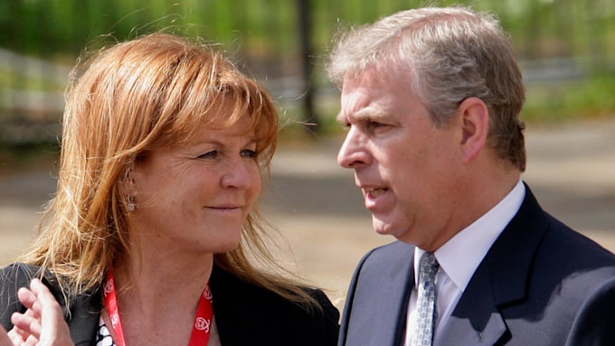 sarah ferguson and prince andrew pictured side by side