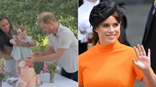 Prince Harry and Meghan's daughter Lilibet looks identical to Princess Eugenie as a baby