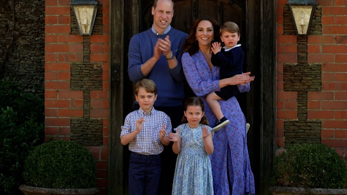 William and Kate at Anmer Hall, 2020