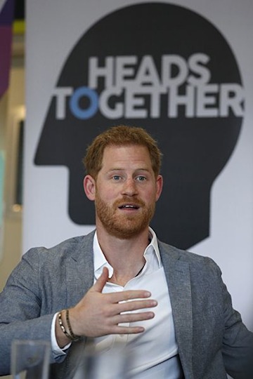TrivDaily - Prince Harry and Gabor Mate live: ADHD, Archie and Lilibet and drug revelations 54 Prince Harry speaking at mental health event