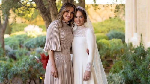 Queen Rania breaks silence after Princess Iman's fairytale wedding day