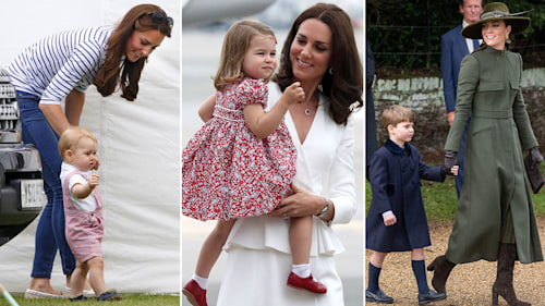 Princess Kate's best mum moments with George, Charlotte and Louis