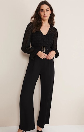 lace black jumpsuit marks and spencer