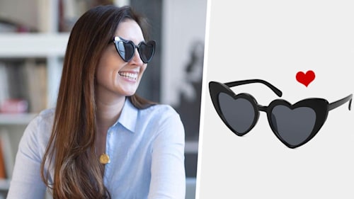 Amazon sells £12 heart-shaped sunglasses similar to Saint Laurent's £300 pair
