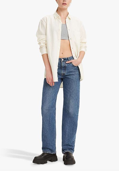 levi's women's 525 perfect waist straight jeans