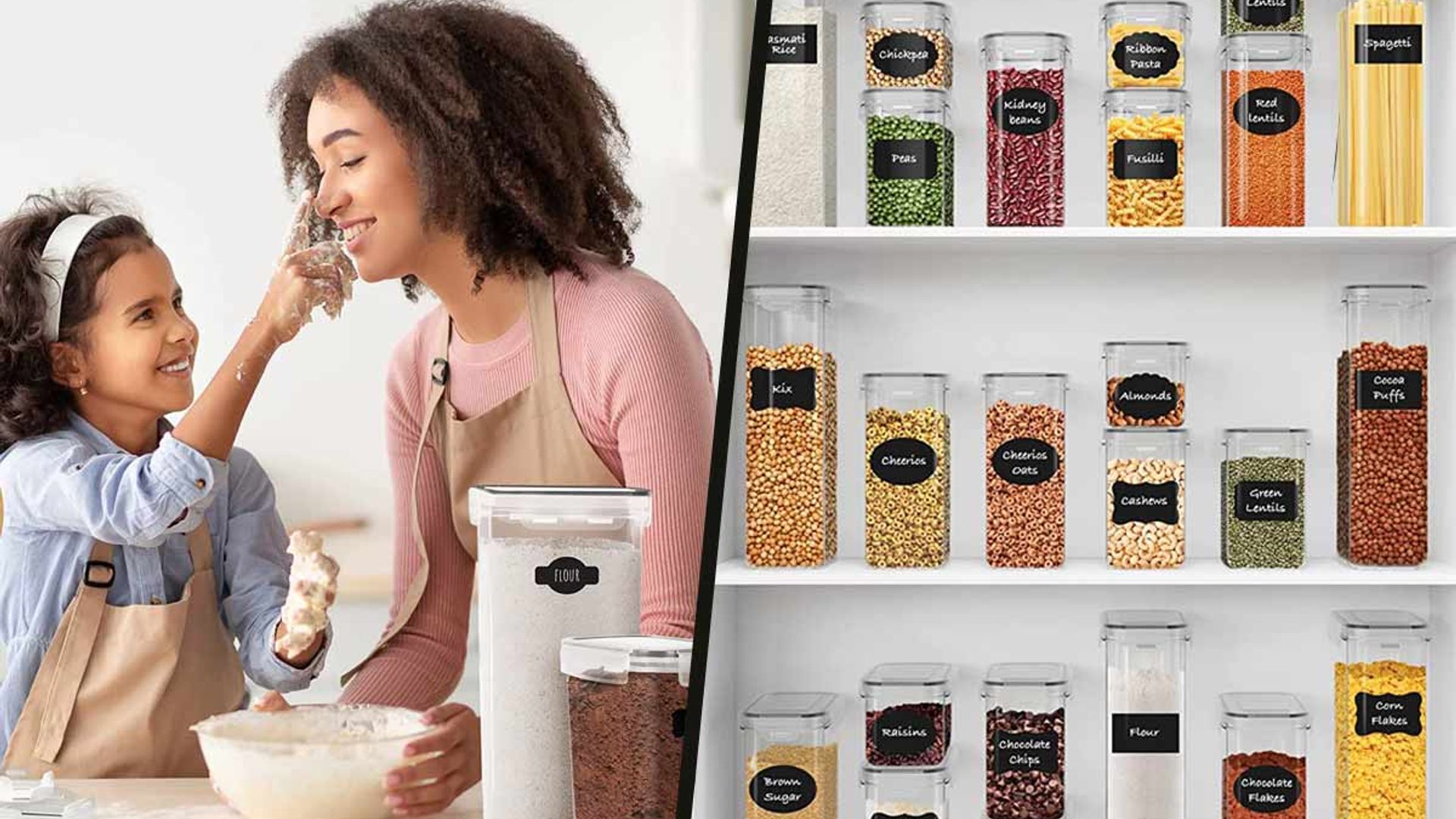 24 piece food storage set