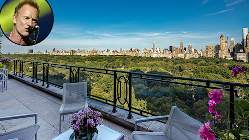 Inside Sting and Trudie Styler's £40million New York penthouse