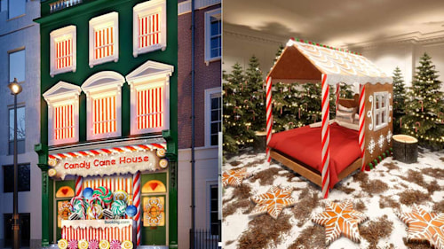 You can now stay in an edible Candy Cane house for less than £100 this Christmas
