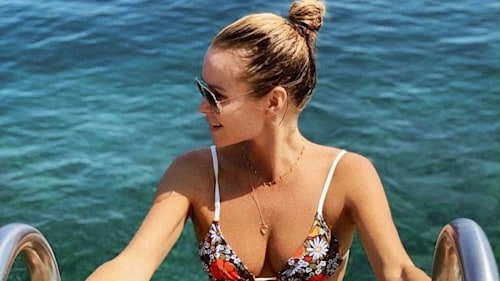 Amanda Holden's new bikini snap leaves fans with questions