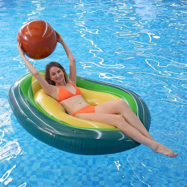 Adult/Kids Inflatable Glitter Swim Ring Pool Lounge Water Fun Toy Raft Float UK 