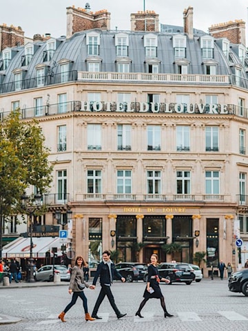 Paris hotel review: Inside the charming 5-star Hotel du Louvre | HELLO!