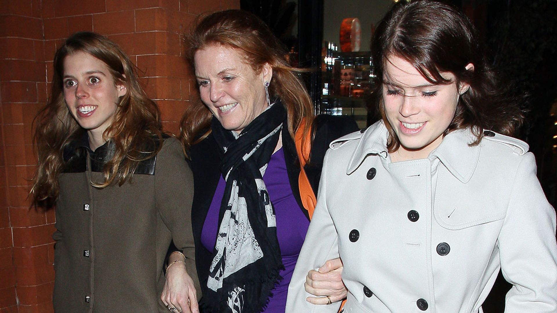 Sarah Ferguson Takes Symbolic Trip With Princess Beatrice And Eugenie ...