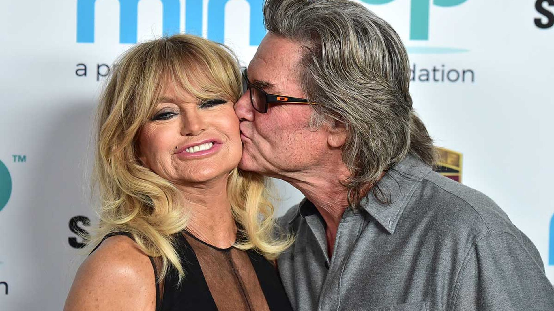 Goldie Hawn 76 Wows In Black Swimsuit In Sun Drenched Beach Photos Alongside Kurt Russell Hello