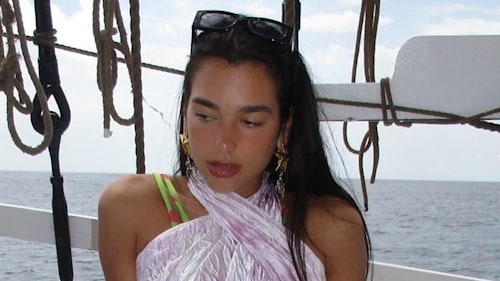 Dua Lipa and bikini-clad girlfriends make temperatures rise during lavish yacht party