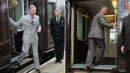 King Charles' luxury royal train with its own bathtub will blow your mind