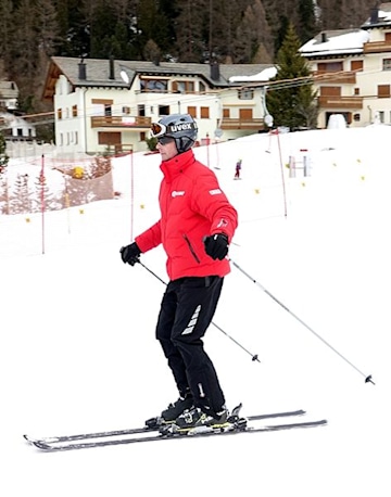 Prince Edward skiing