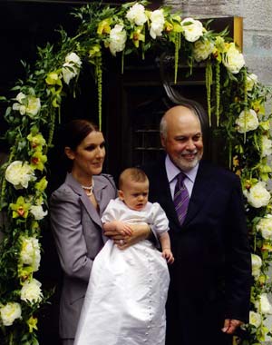 A PRIVATE BAPTISM CEREMONY IN MONTREAL FOR CELINE DION S SON | HELLO!