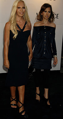 Allegra joins mum Donatella at Versace bash | HELLO!