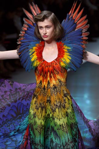 Paris fashion week comes to a close in a blaze of rainbow | HELLO!