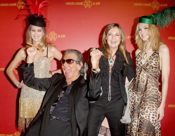 Glamorous gala marks Cavalli's high street outing with H&M | HELLO!