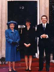 ANOTHER FOUR YEARS IN DOWNING STREET FOR THE BLAIR FAMILY AFTER THE