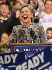 Hillary shares comeback triumph with Bill and daughter | HELLO!